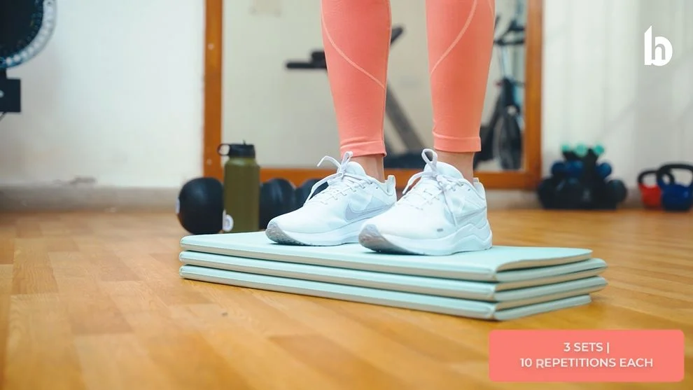 Step-up exercise and its variations
