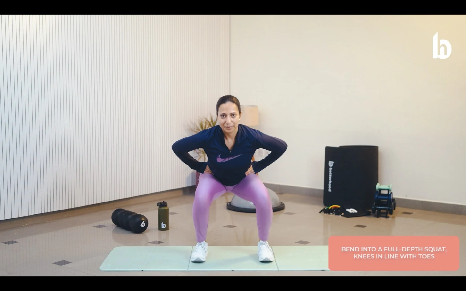 Squats exercise and its variations