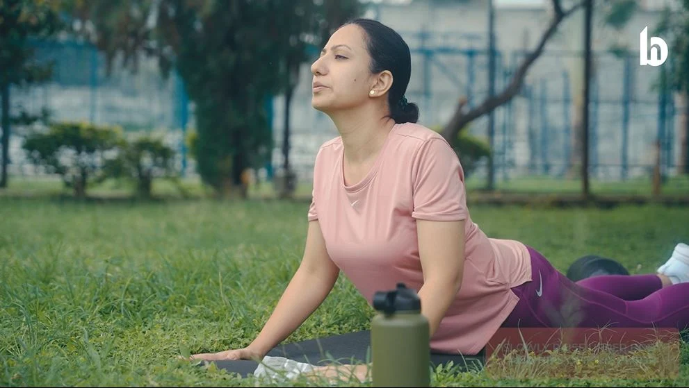 Lumbar extension or cobra push-ups