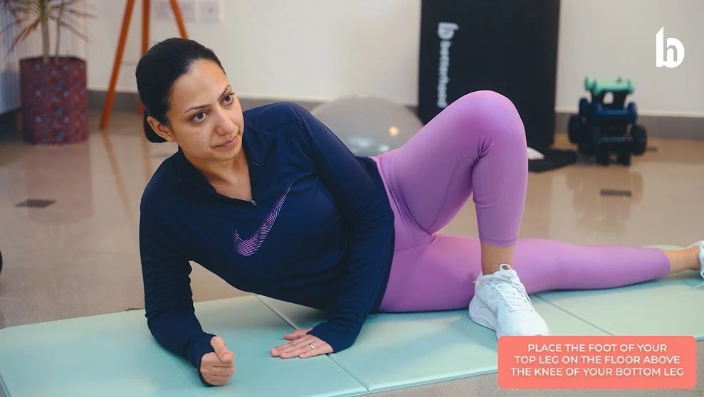 Hip adductor stretch and its variations