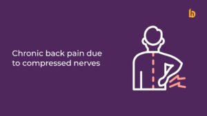 Chronic Back Pain Due to Compressed Nerves