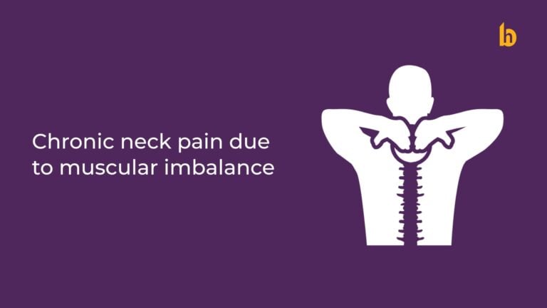 Chronic Neck Pain Due to Muscular Imbalance
