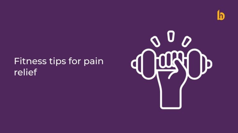 Fitness Tips for Pain Relief