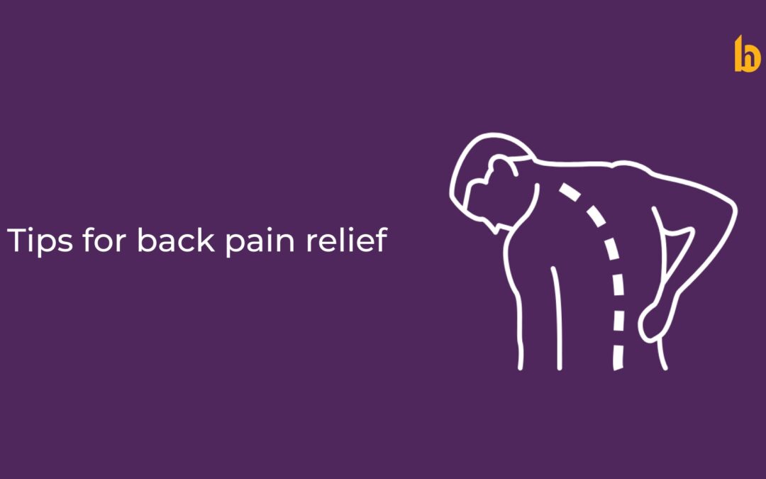 Effective Recovery Tips for Back Pain Relief