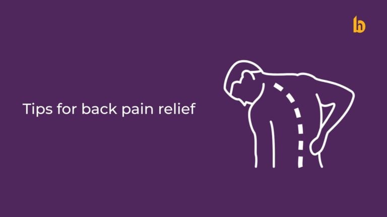 Tips for Back Pain Relief