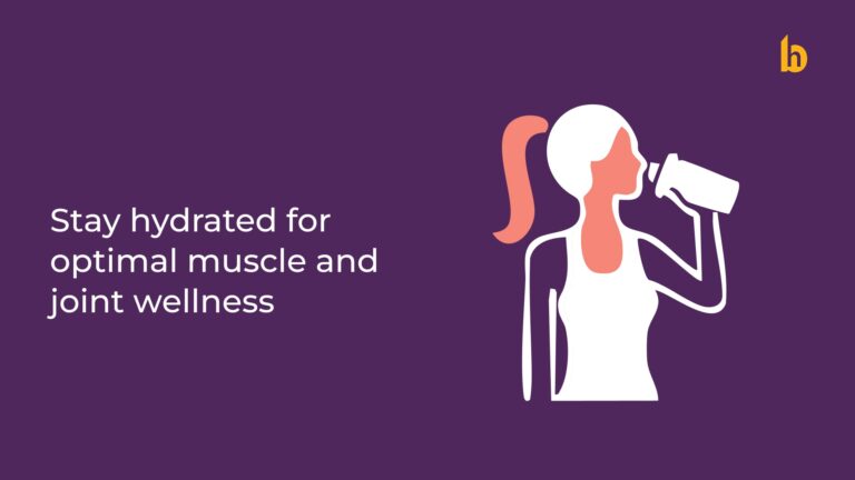 Stay Hydrated for Optimal Muscle and Joint Wellness