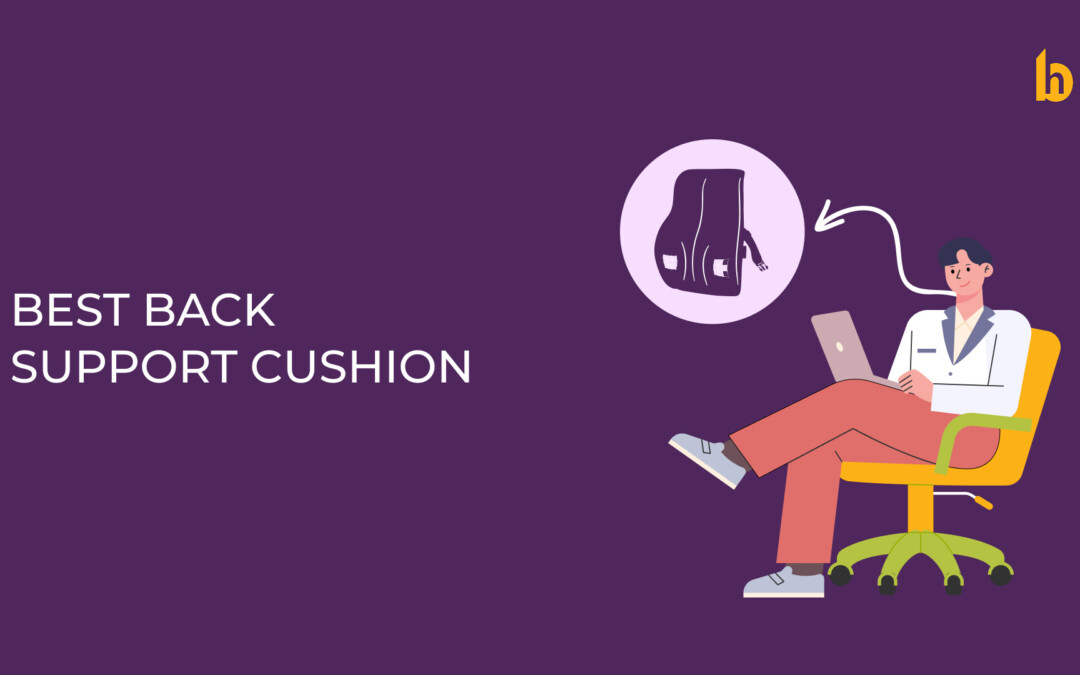 5 Best Back Support Cushions for Better Posture and Pain Relief