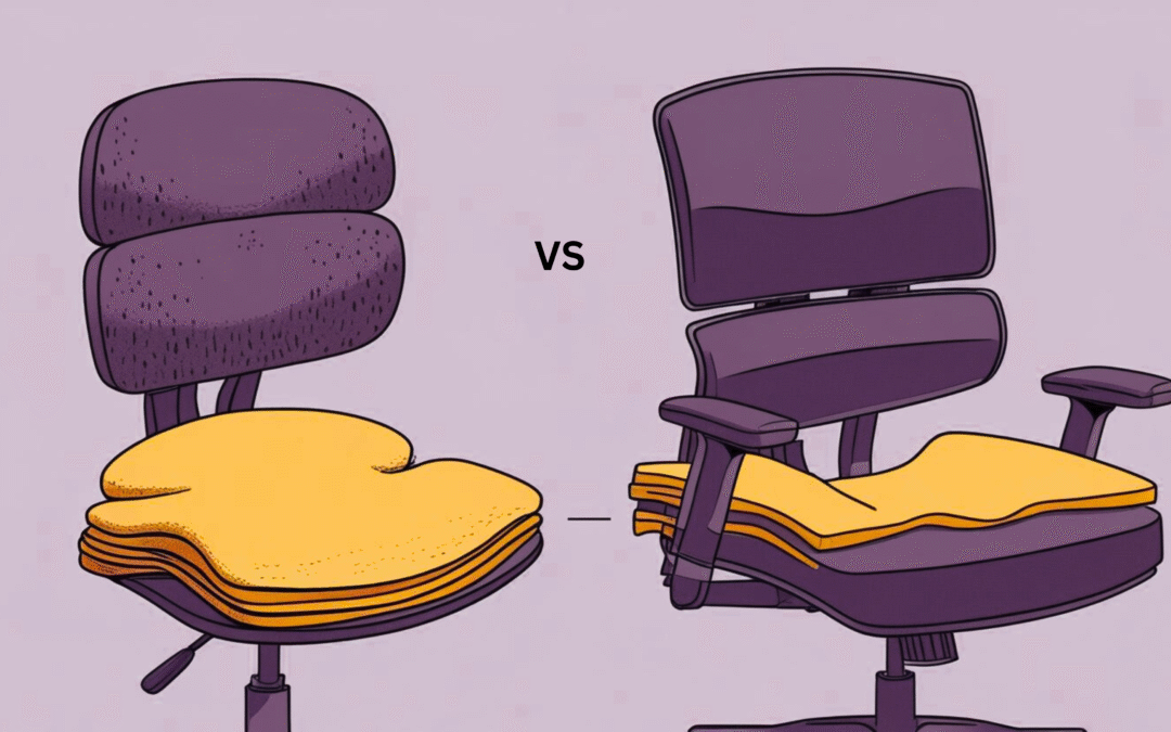 Cheap vs. Expensive Office Chair Seat Cushions: What’s Worth Your Money?