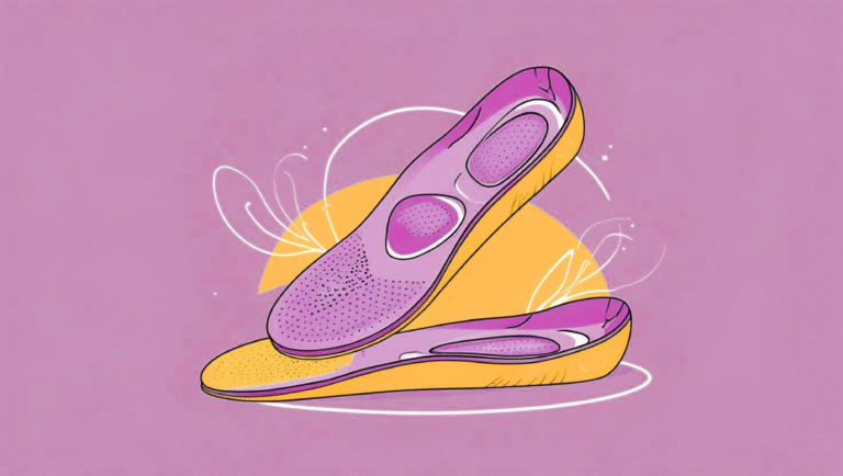 Dual gel insoles designed for active lifestyles, providing shock absorption, cushioning, and joint protection during walking, running, or sports.