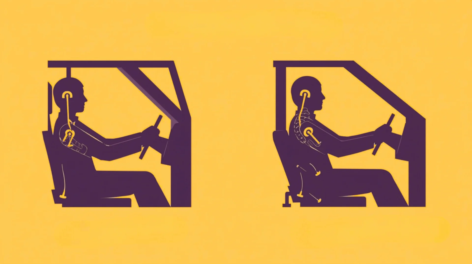 Why Driving Is Ruining Your Posture and How to Fix It for Long-Term Wellness Ergonomic car cushions designed to support posture and spinal health for short drivers, including seat height boosters, lumbar supports, and tailbone relief cushions.