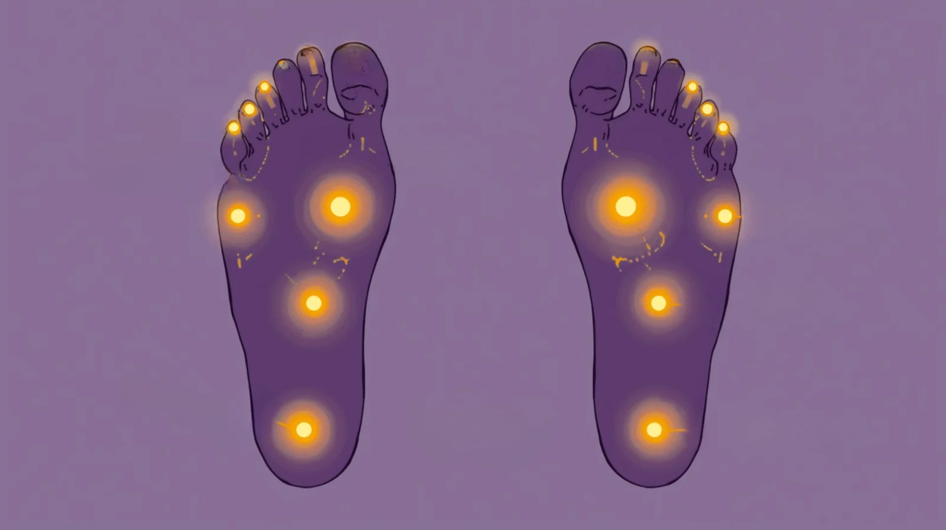 Acupressure points in foot Acupressure points in foot
