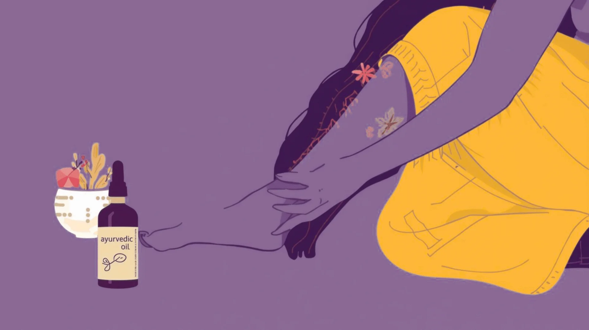 Ayurvedic oil for sciatica pain