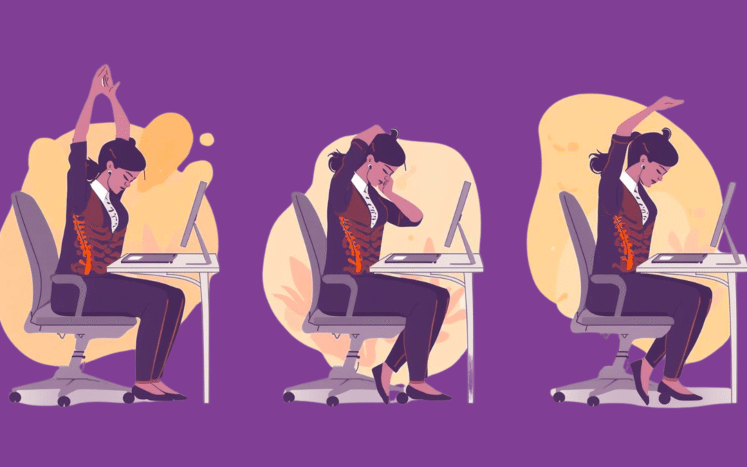 5-Minute Stretching Routine for Desk Workers to Improve Posture & Reduce Pain