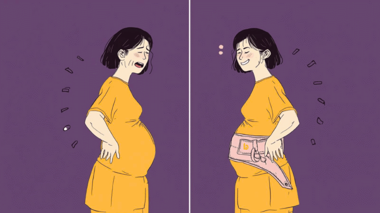 Tired of Aches Pregnancy Back Pain Belts to the Rescue!