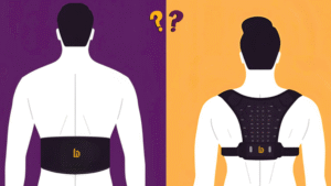 Posture Corrector Belt vs Posture Brace