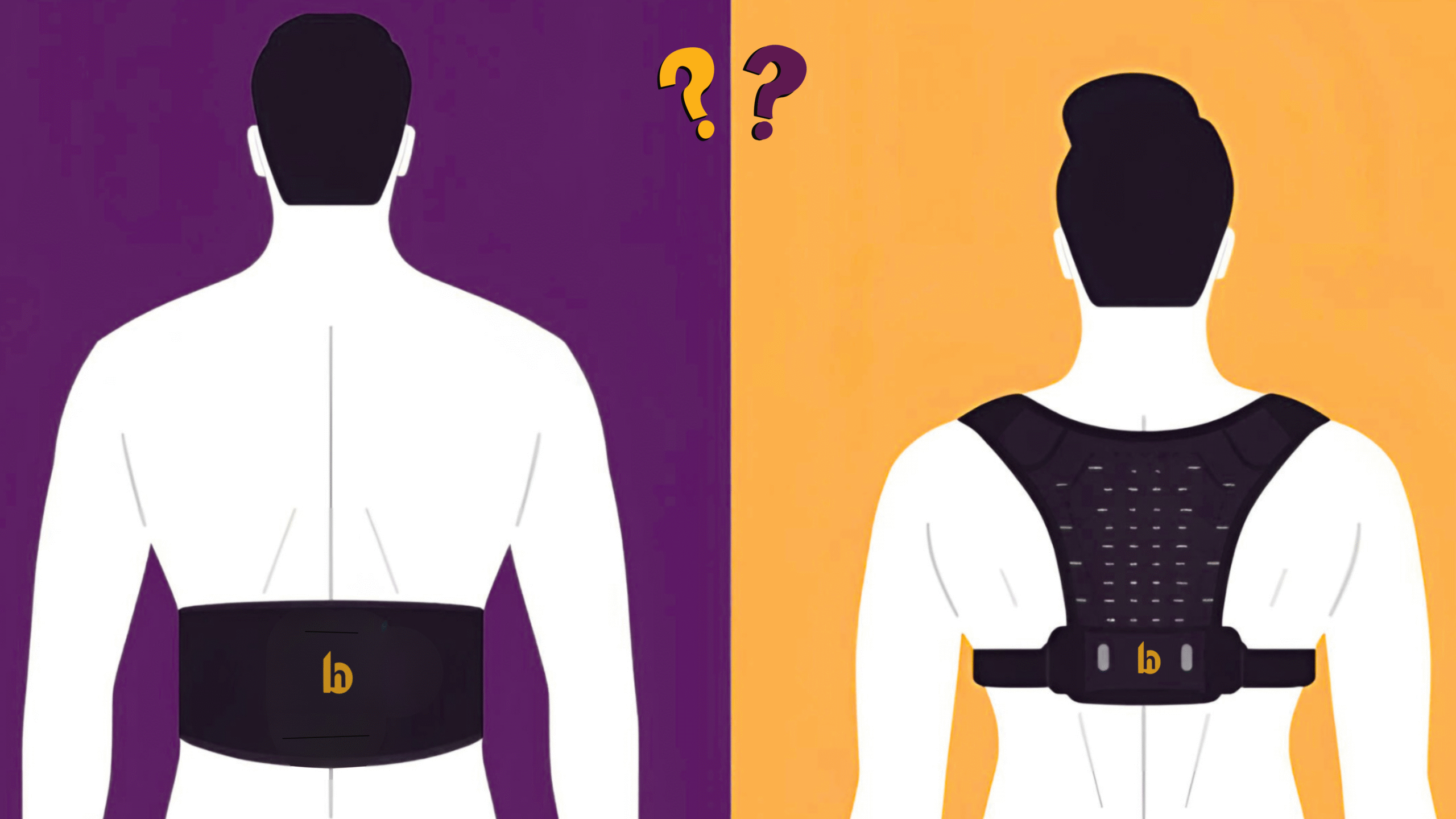 Posture Corrector Belt vs Posture Brace