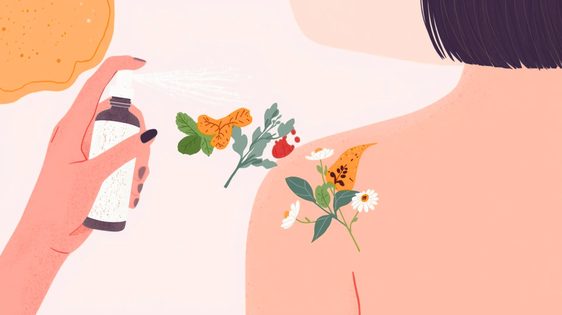 herbal pain relief spray