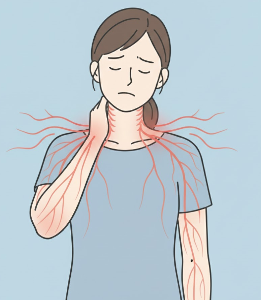 Radiating Pain from Neck to Shoulders and Arms