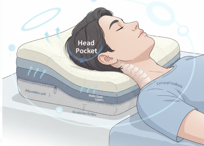 Design Innovations in Leading Orthopedic Pillows