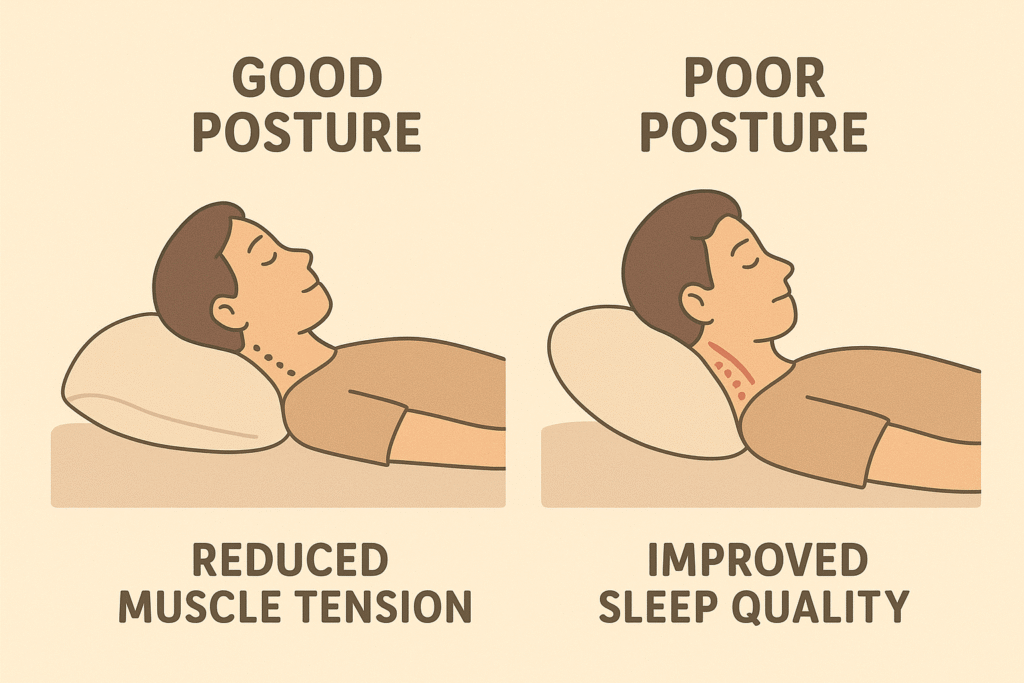 Promotes Proper Cervical Alignment