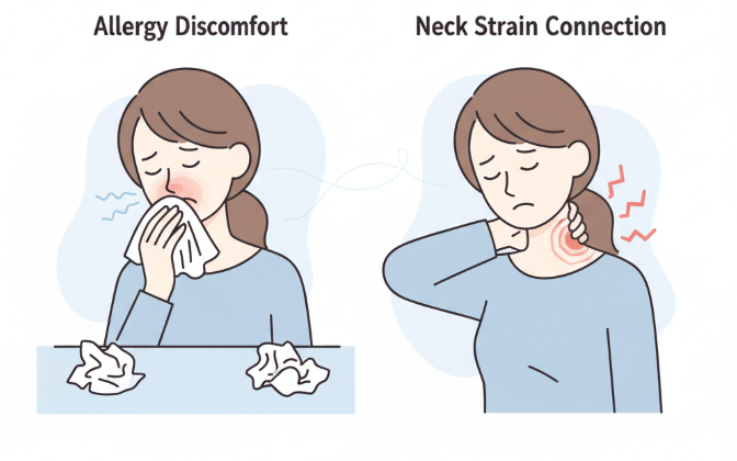 Seasonal Allergies and Their Impact on Neck Pain Causes