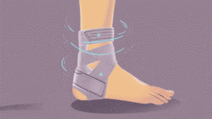 Ankle Support Brace for Swelling