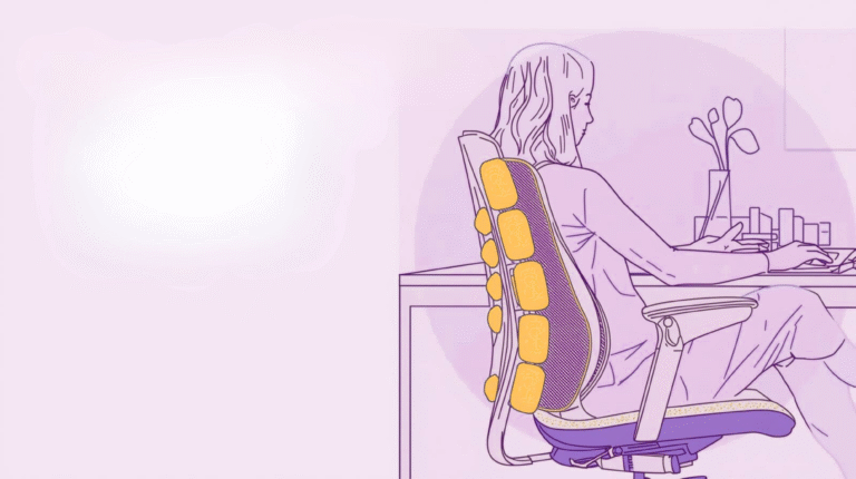 Memory Foam Backrest Cushion for Comfort & Support