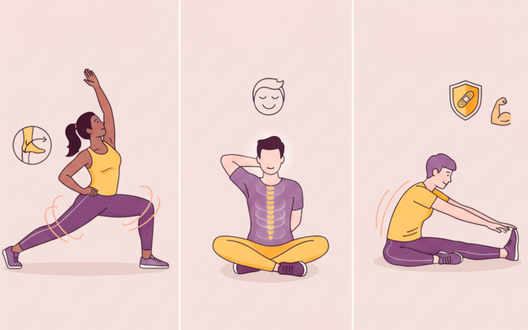 Stretching Exercises for Flexibility: Improve Mobility, Posture, and Prevent Injuries 