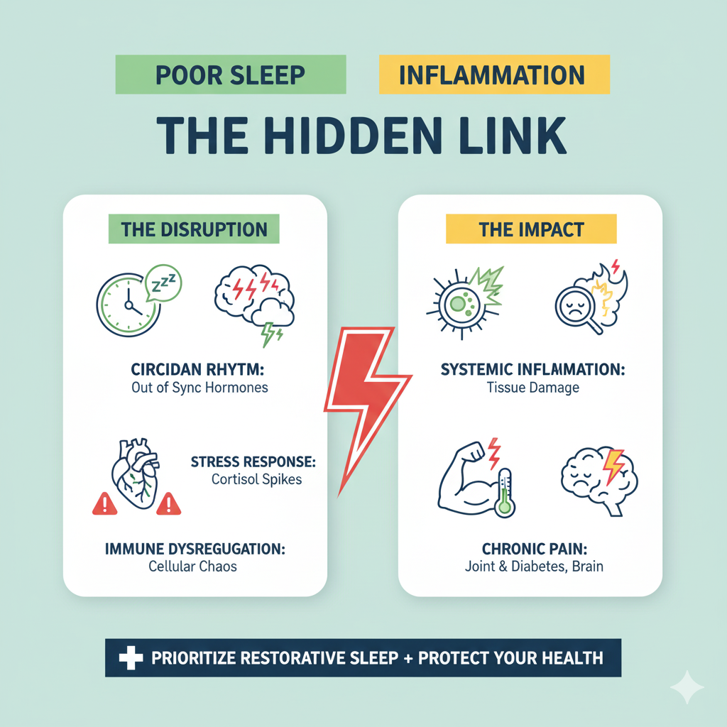 How Poor Sleep Triggers Inflammation