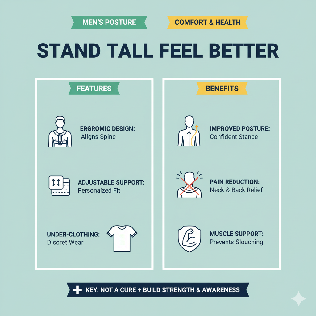 Key Benefits of Posture Corrector Belts for Men