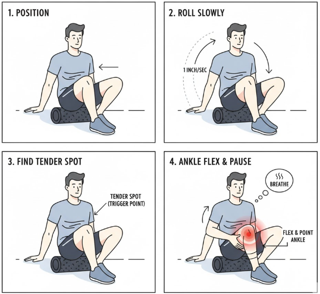 Correct Posture and Technique While Rolling