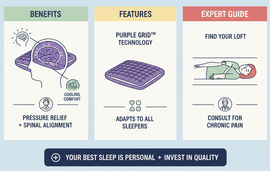 Benefits of the Purple Pillow