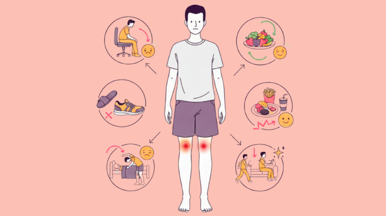 How Daily Habits Influence Knee Pain Reasons and What to Change