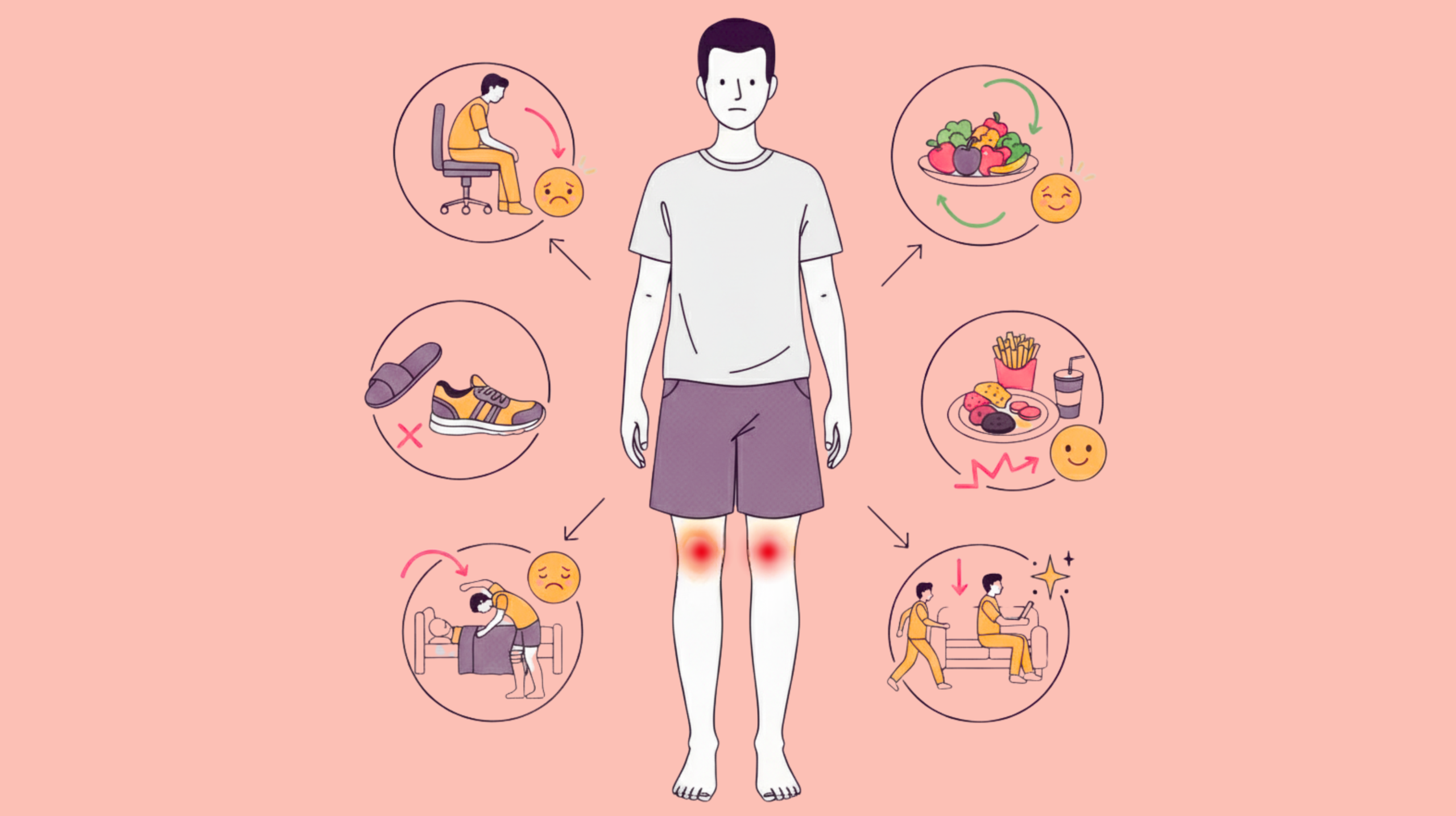 How Daily Habits Influence Knee Pain Reasons and What to Change