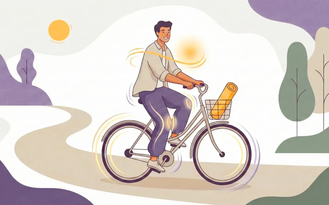 Cycling Benefits: Stronger Knees, Heart & Mobility