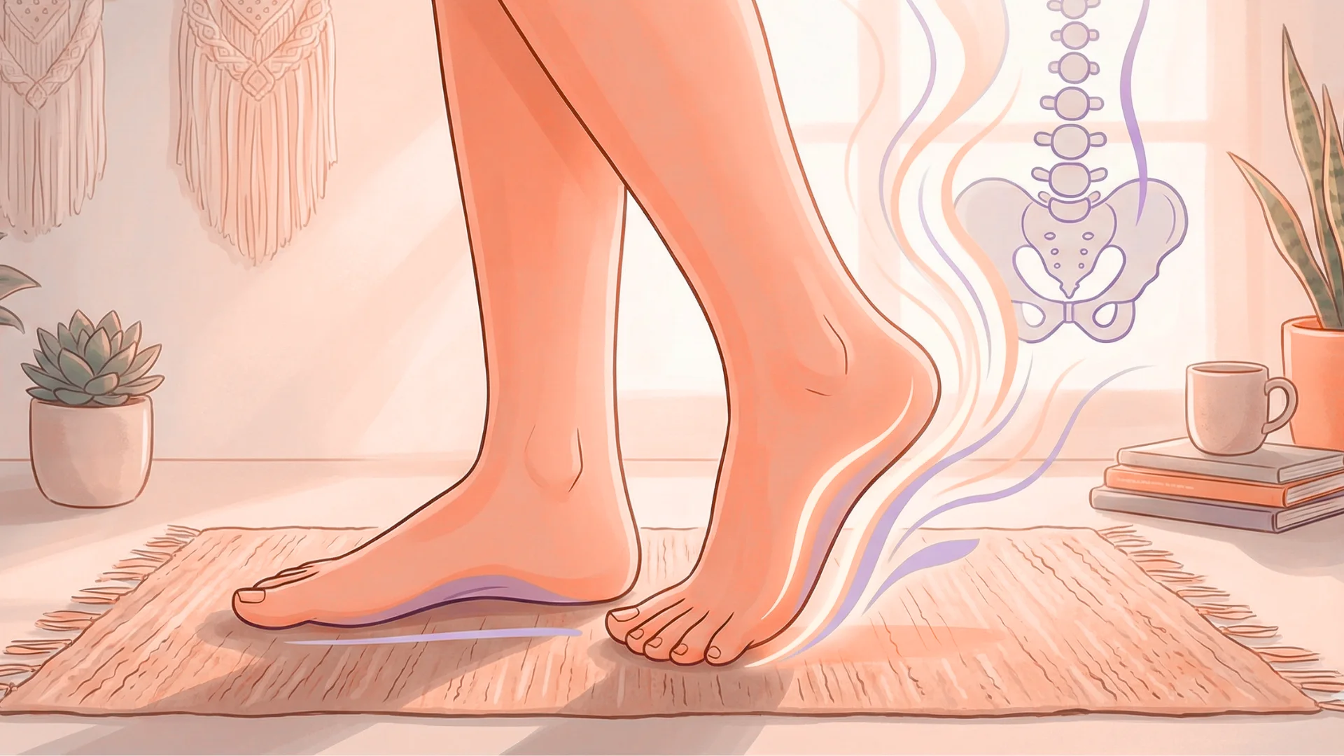 how to fix flat feet