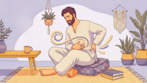 can gas cause back pain