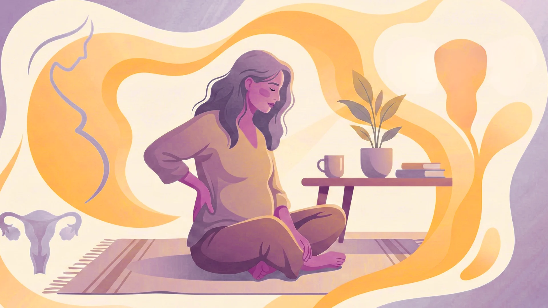 Female kinds of back pain