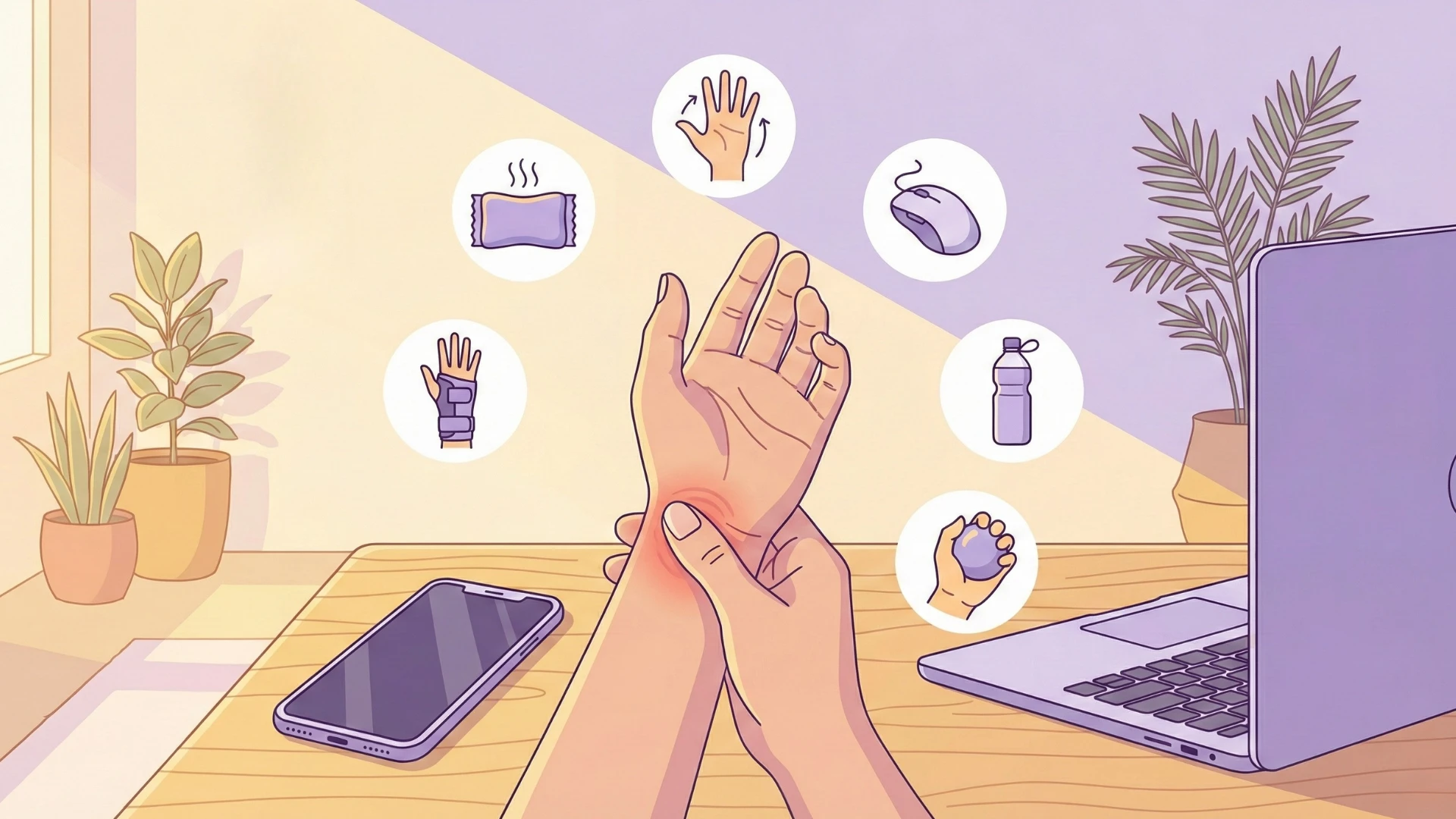 thumb and wrist pain 6 self-treatment tips