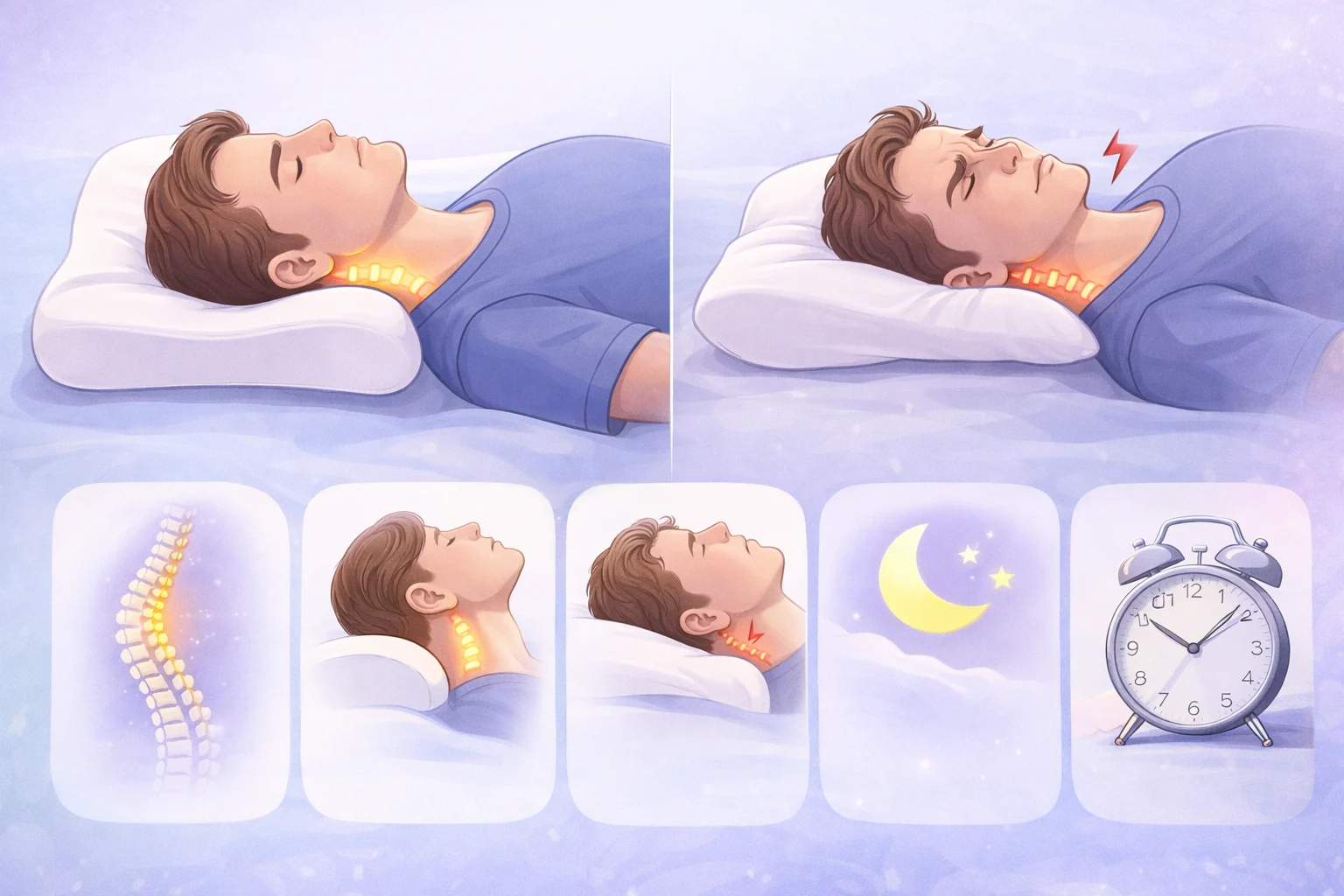 Neck Support Pillow vs Regular Pillow