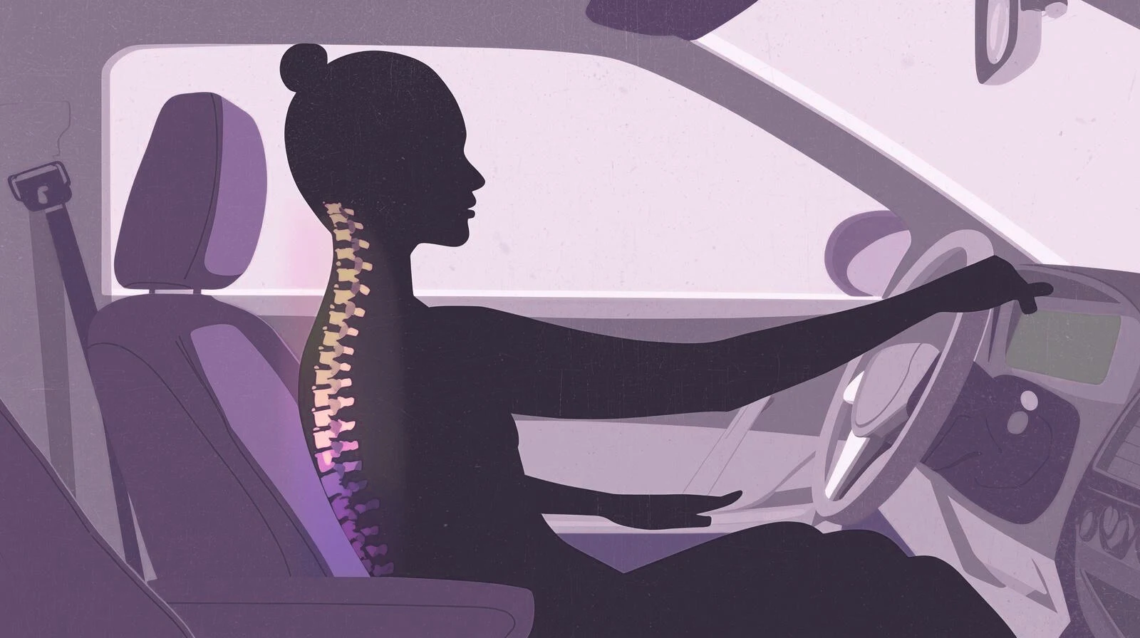 driving car support driving posture support