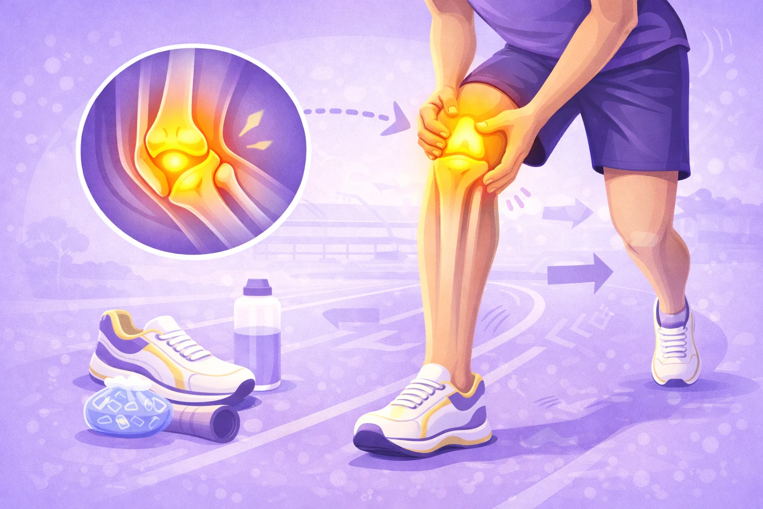 knee pain after running