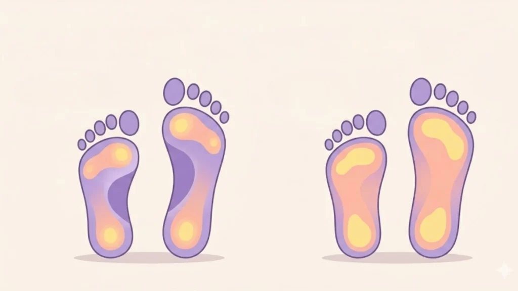 From Structure to Movement Flat Feet vs Normal Feet Compared