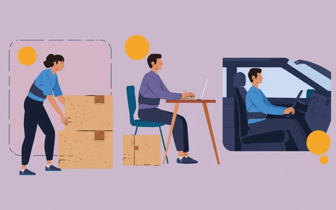 Lower Back Support for Work: Lifting, Sitting and Driving