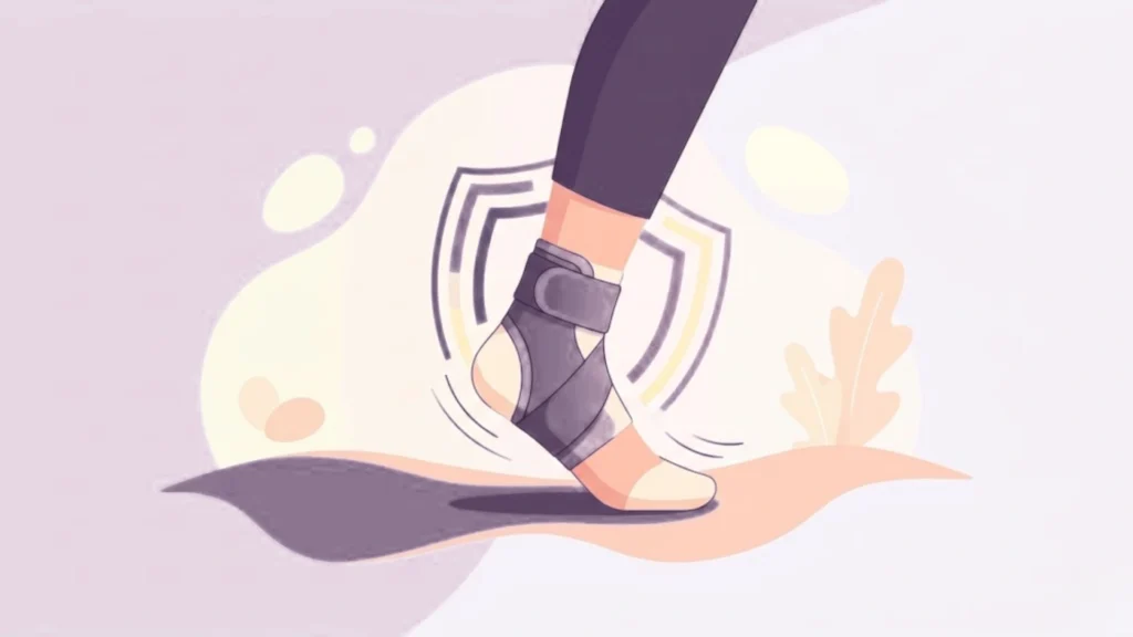 Ankle Support for Sprains, Strain and Stability