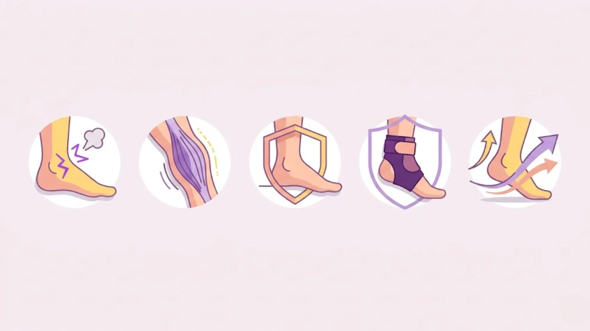 Ankle Support for Sprains, Strain and Stability