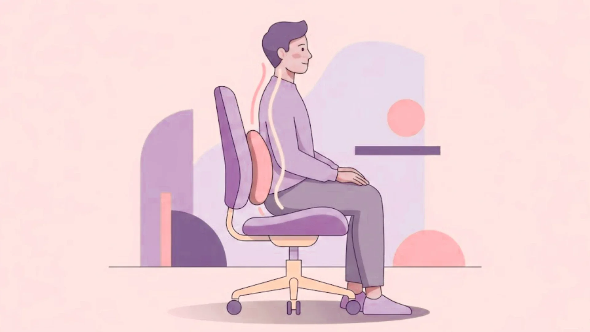 Back Support in Chair for Better Posture and Comfort Back Support in Chair