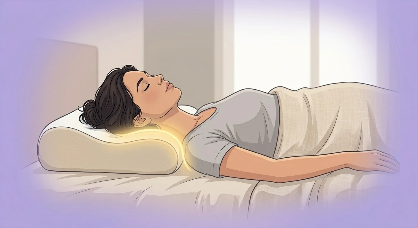 ergonomic neck support pillow