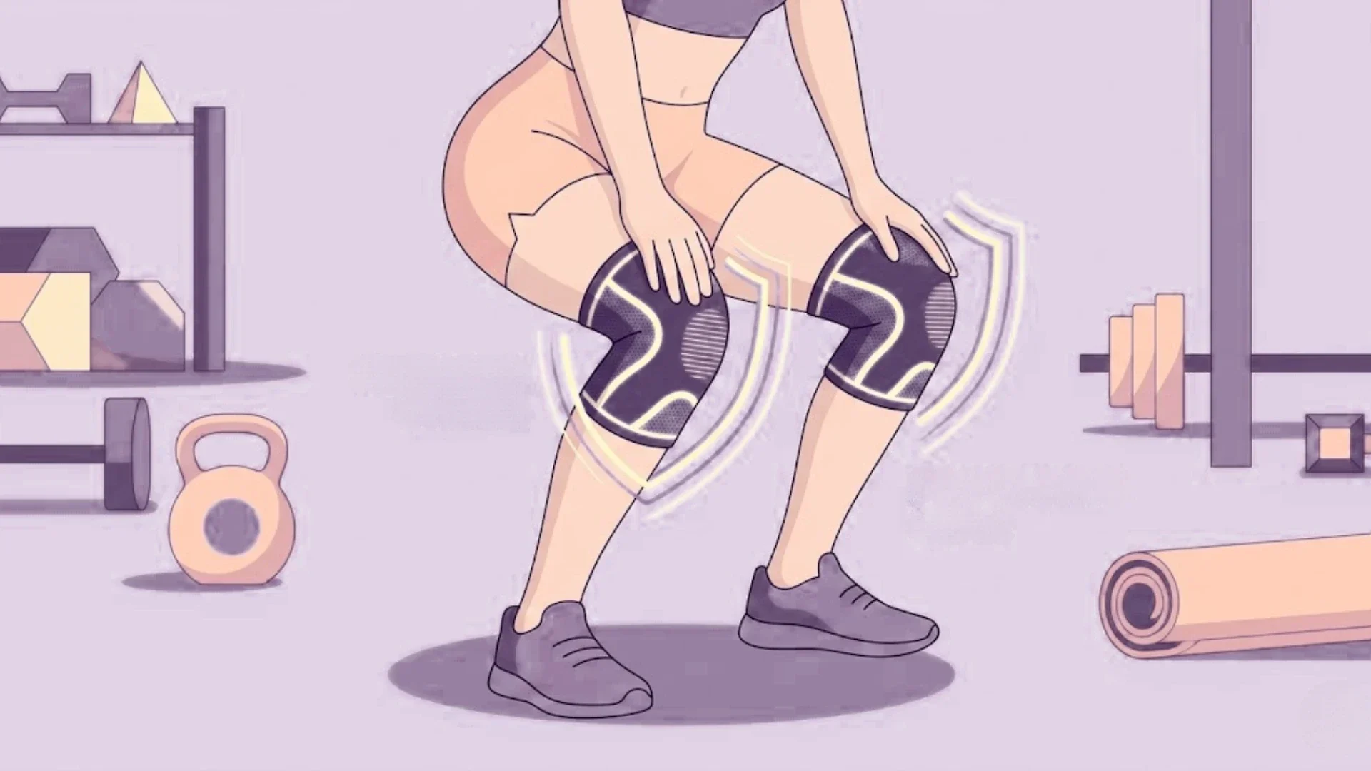 Lift with Confidence Using Knee Support for Gym