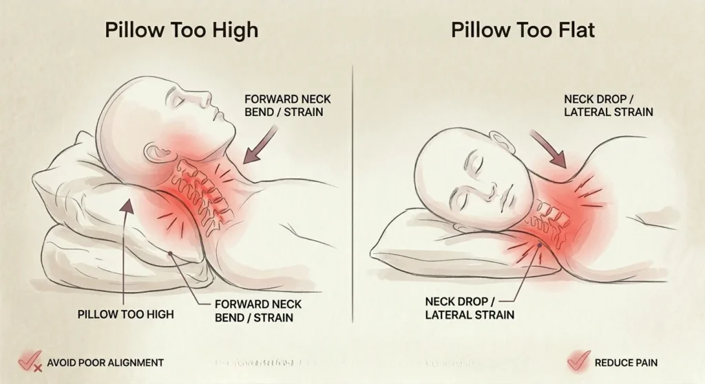 orthopedic neck support pillow
